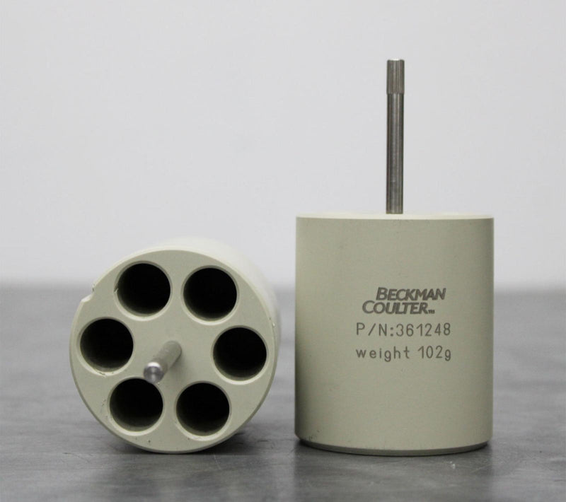x2 Beckman Coulter 361248 Centrifuge Rotor Adapter 14.5mm x 62mm for S4180 Rotor