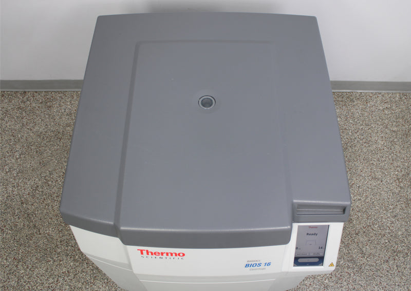Thermo Sorvall BIOS 16 Low-Speed Floor Centrifuge 75007685 and 2000mL BIOS Rotor