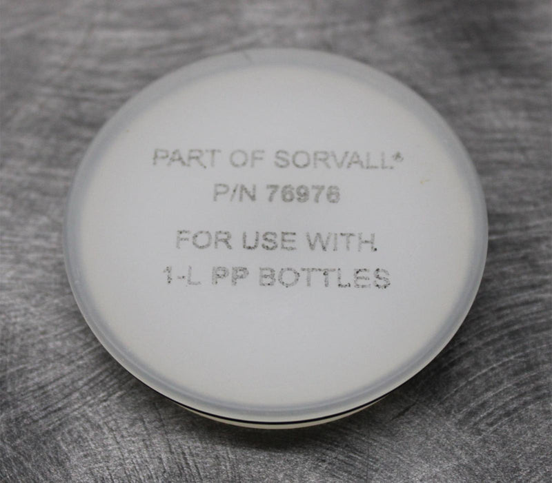 x4 Sorvall 76976 Sealing Caps for 1000mL PP Centrifuge Bottles