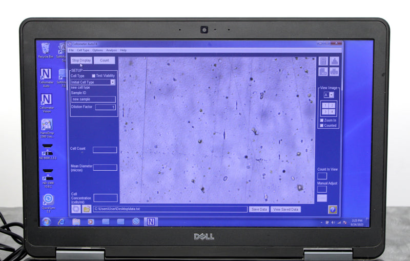 Nexcelom Bioscience Cellometer Auto T4 Plus Cell Counter w/ Laptop
