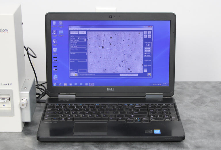 Nexcelom Bioscience Cellometer Auto T4 Plus Cell Counter and Laptop
