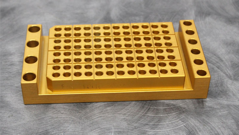 Diversified Biotech CHAM-1000 Aluminum Cooling Chamber Block for 0.2 mL Tubes