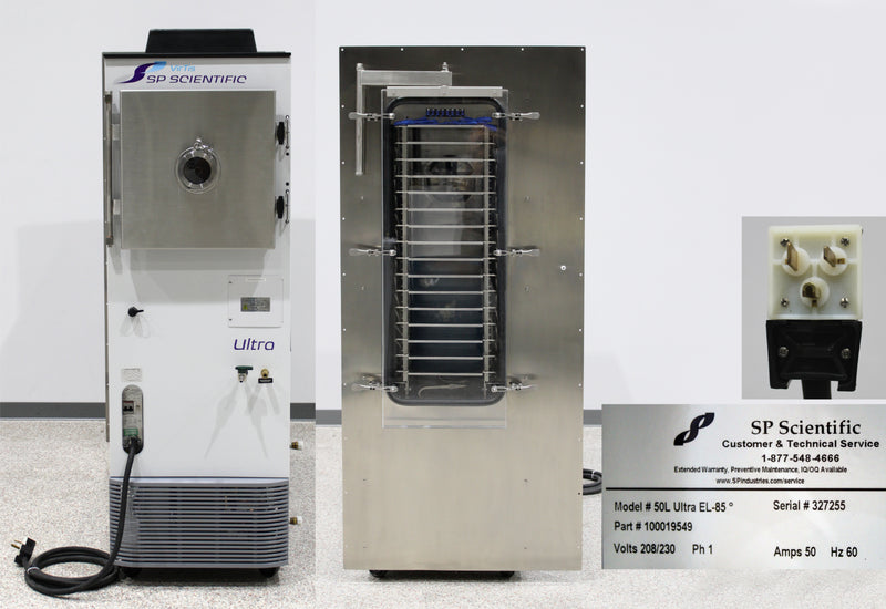 SP Scientific VirTis 50L Ultra EL-85° Pilot Clean Room Freeze Dryer and LyoS 2.0