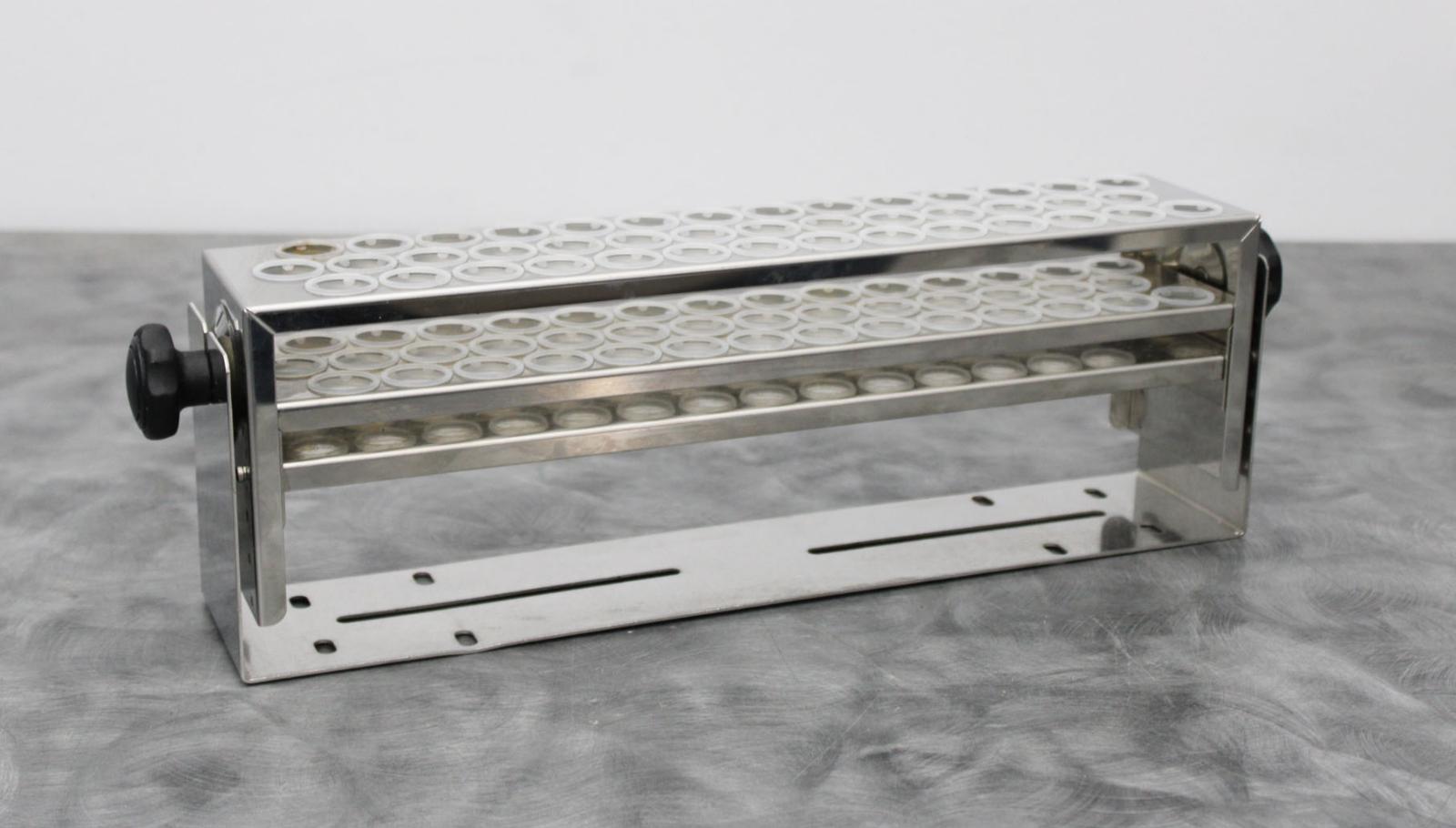 Adjustable Test Tube Rack 42 x 15mL for New Brunswick Shaker or Other