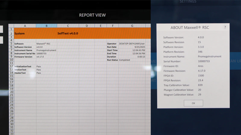 Promega Maxwell RSC AS4500 Automated Nucleic Acid Purification with Tablet