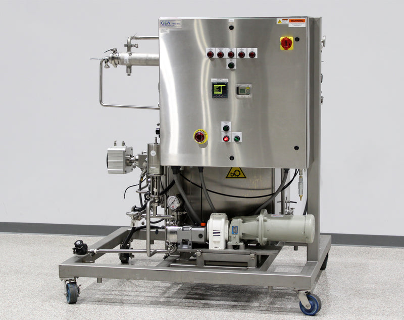 GEA Niro Soavi NS3006H 2-Stage High-Pressure Homogenizer 32 GPH 15000 PSI 3-A