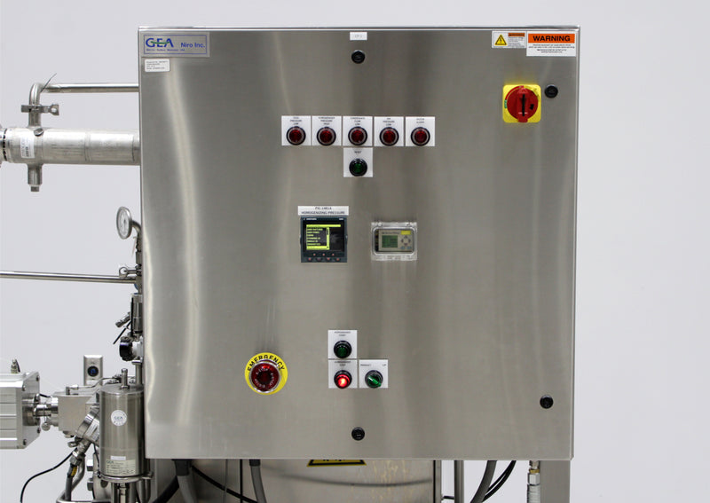 GEA Niro Soavi NS3006H 2-Stage High-Pressure Homogenizer 32 GPH 15000 PSI 3-A