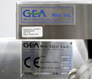 GEA Niro Soavi NS3006H 2-Stage High-Pressure Homogenizer 32 GPH 15000 PSI 3-A