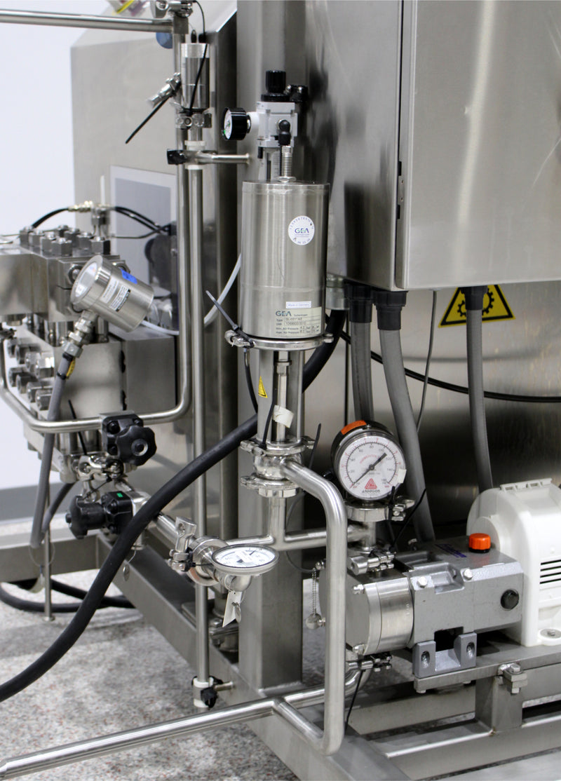 GEA Niro Soavi NS3006H 2-Stage High-Pressure Homogenizer 32 GPH 15000 PSI 3-A