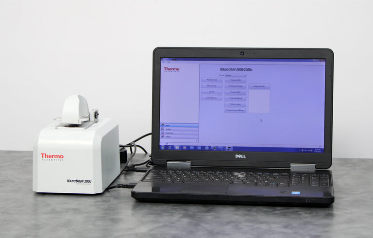 Thermo Scientific NanoDrop 2000 UV-Vis Spectrophotometer with Laptop