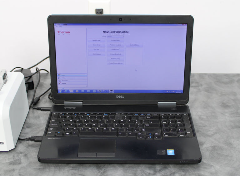 Thermo Scientific NanoDrop 2000 UV-Vis Spectrophotometer with Laptop