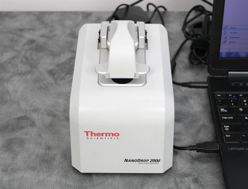 Thermo Scientific NanoDrop 2000 UV-Vis Spectrophotometer with Laptop