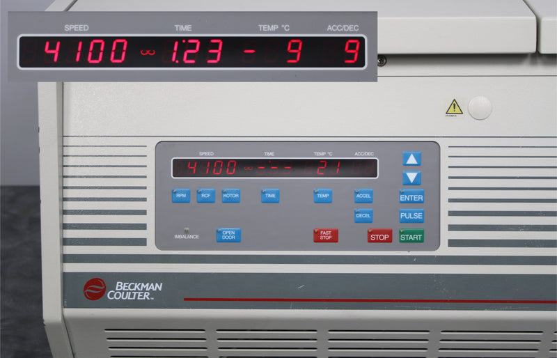Beckman Coulter Allegra 25R Refrigerated Benchtop Centrifuge and TA-10.250 Rotor