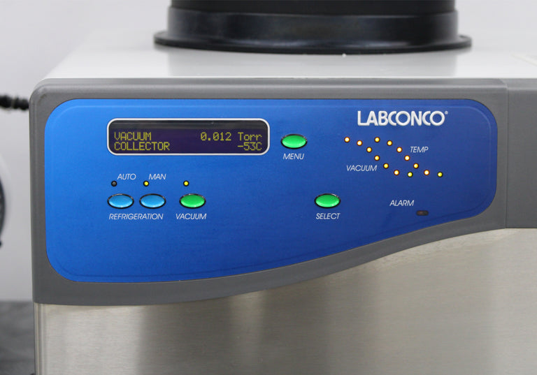Labconco FreeZone 4.5 -50°C Benchtop Freeze Dryer 7750021 and 10-Port Manifold