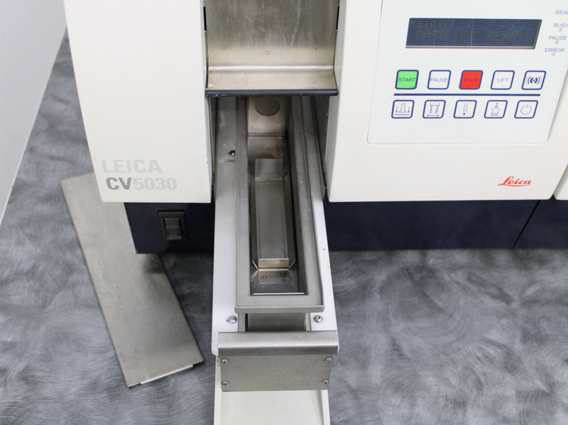 Leica ST5020 Automated Slide Stainer with CV5030 Coverslipper & Transfer Station