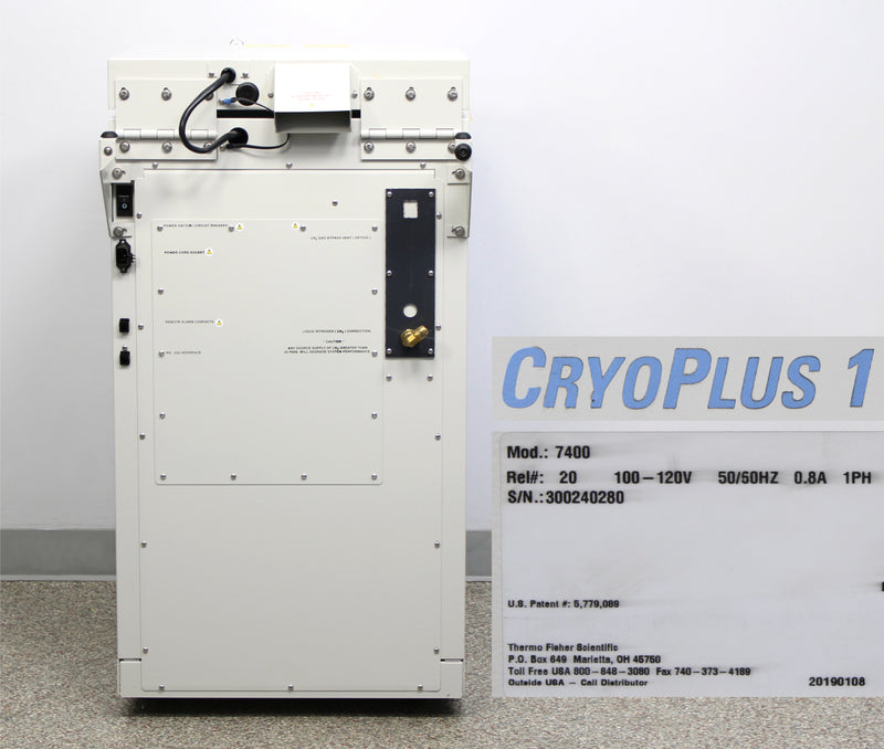 Thermo Scientific CryoPlus 1 7400 Liquid Nitrogen Cold Storage 90 Liter System
