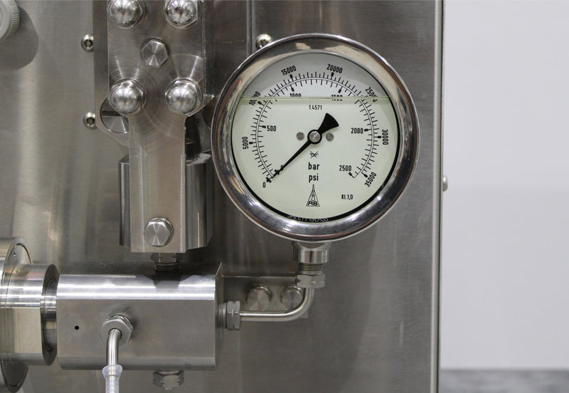Avestin EmulsiFlex-C3 High-Pressure Homogenizer Homogenizing Pressure Gauge