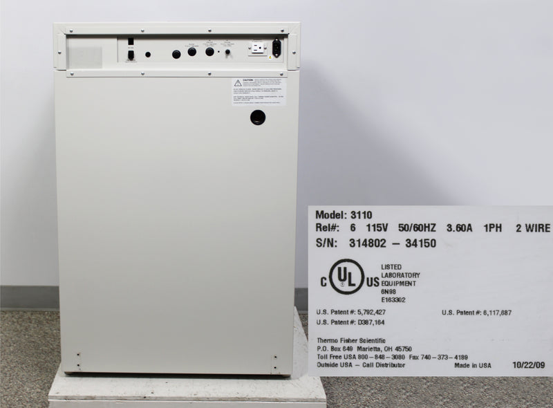 Thermo Scientific 3110 Forma Series II Water Jacket CO2 Incubator w/ 4 Shelves
