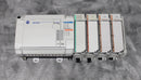 Allen-Bradley MicroLogix 1500 Programmable Controller 1764-24BWA w/ I/O Modules