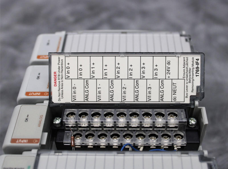 Allen-Bradley MicroLogix 1500 Controller Programmable 1764-24BWA w/ I/O Modules