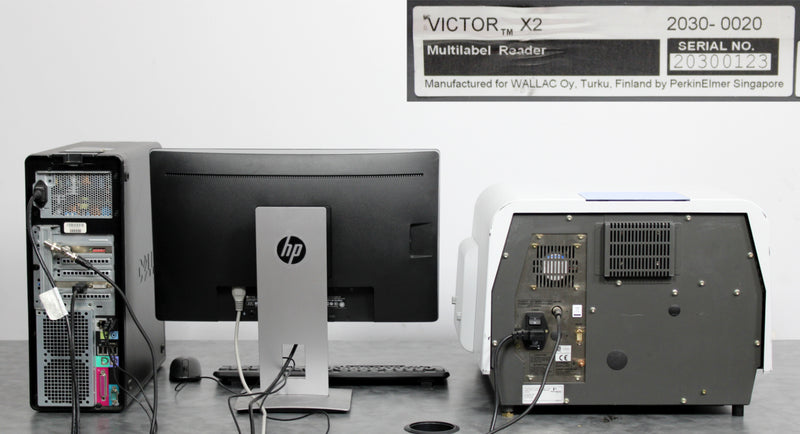 Perkin Elmer Victor X2 Multimode Microplate Plate Reader 2030-0020 with PC