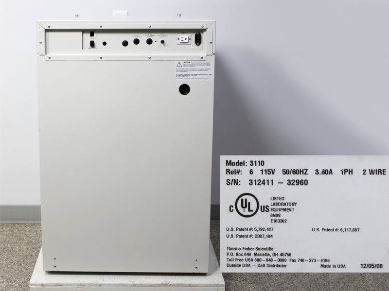 Thermo Scientific Forma 3110 Series II Water Jacketed CO2 Incubator w/ 4 Shelves