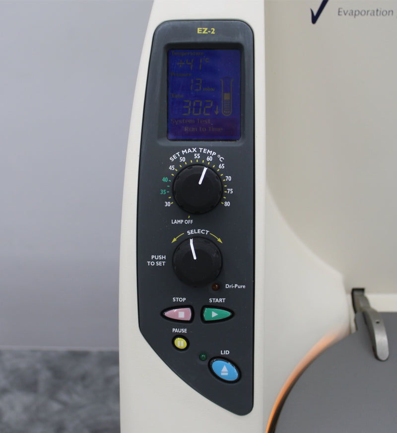 GeneVac EZ-2 Plus EZ-2.3 Personal Centrifugal Evaporator with Tube Holders