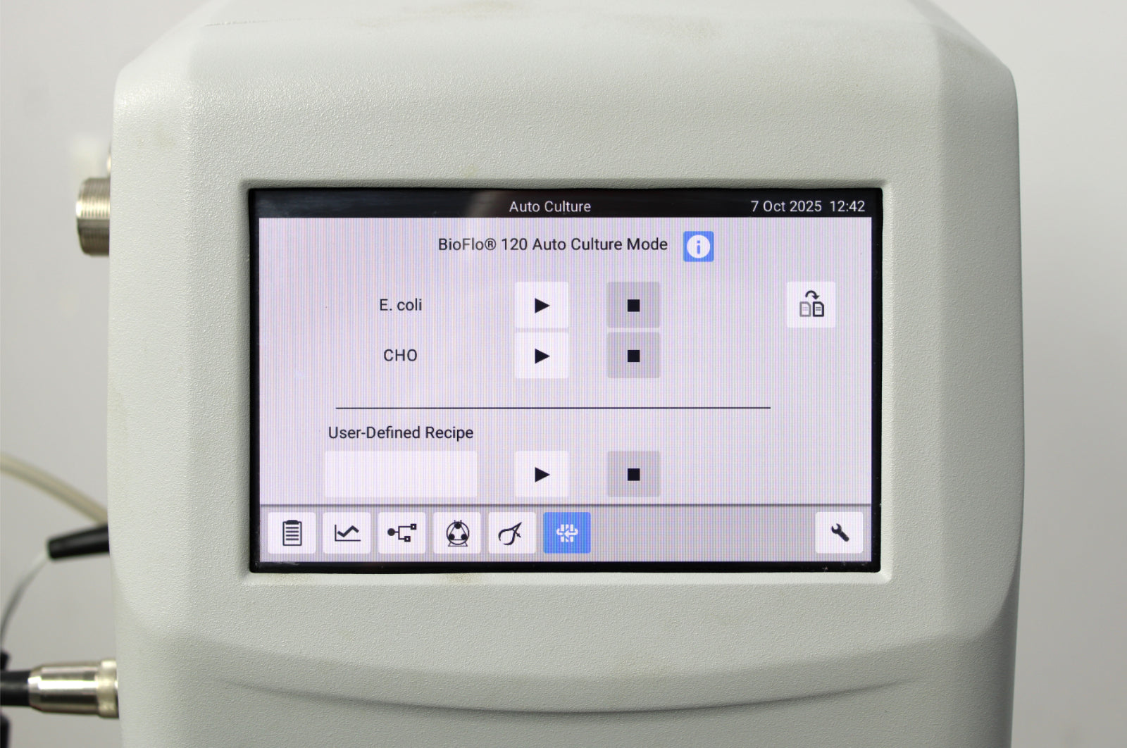 Bioflo Motor Eppendorf BioFlo 120 Bioprocess Controller & Glass Vessel Bioreactor