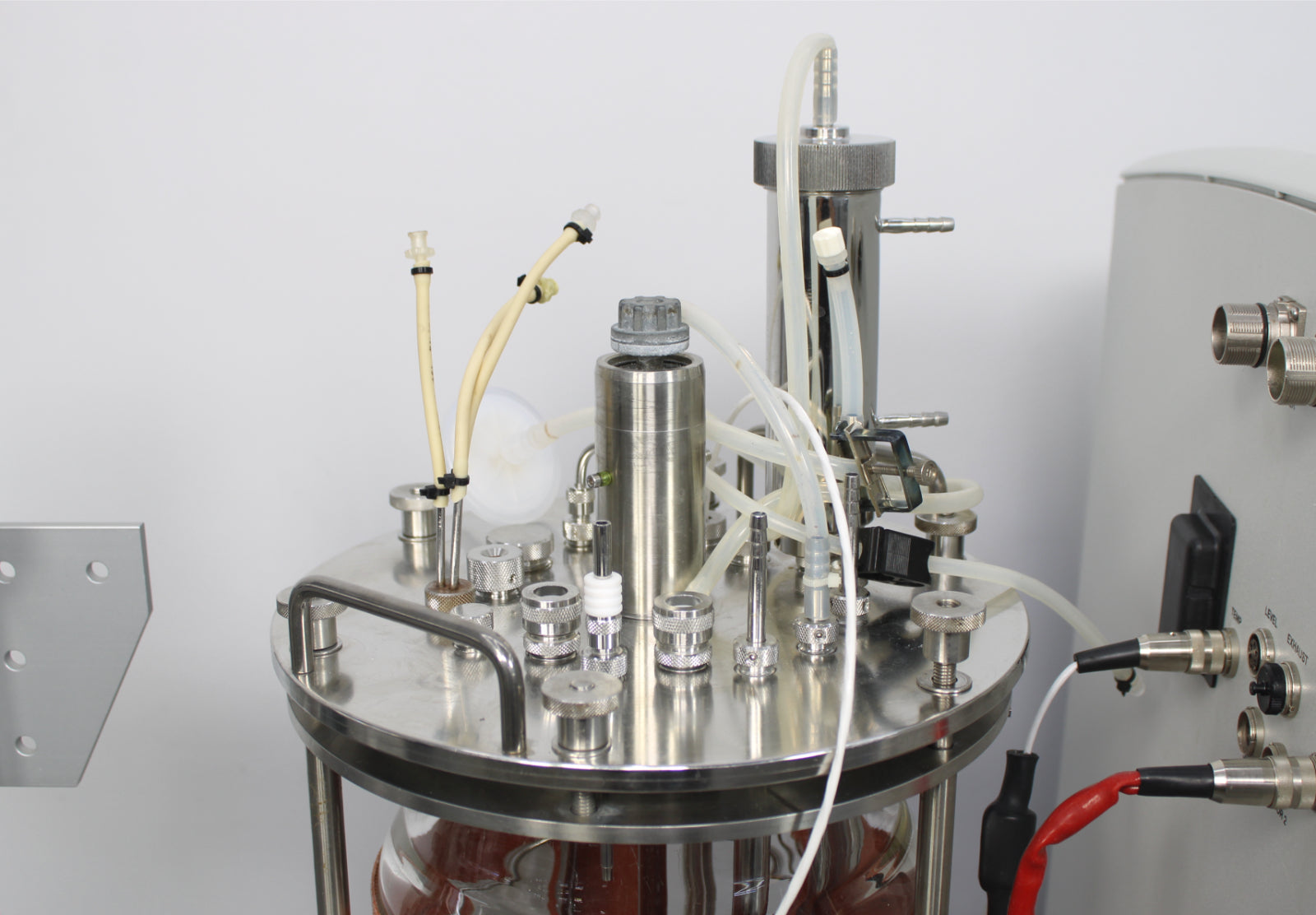 Bioflo Motor Eppendorf BioFlo 120 Bioprocess Controller & Glass Vessel Bioreactor