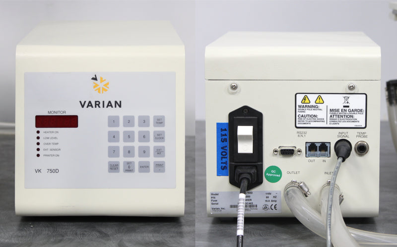 Varian VK7010 Dissolution Bath System with VK750D Heater-Circulator