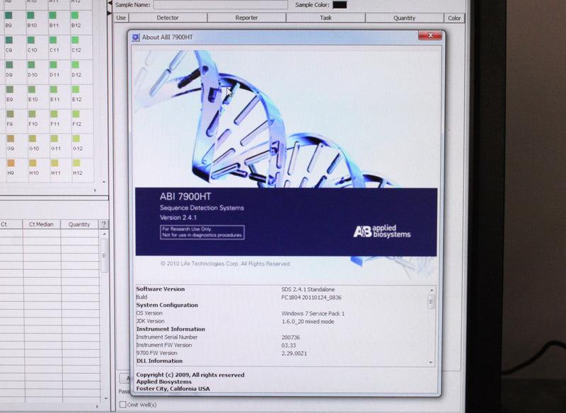 Applied Biosystems 7900HT Fast Real-Time PCR qPCR Thermal Cycler
