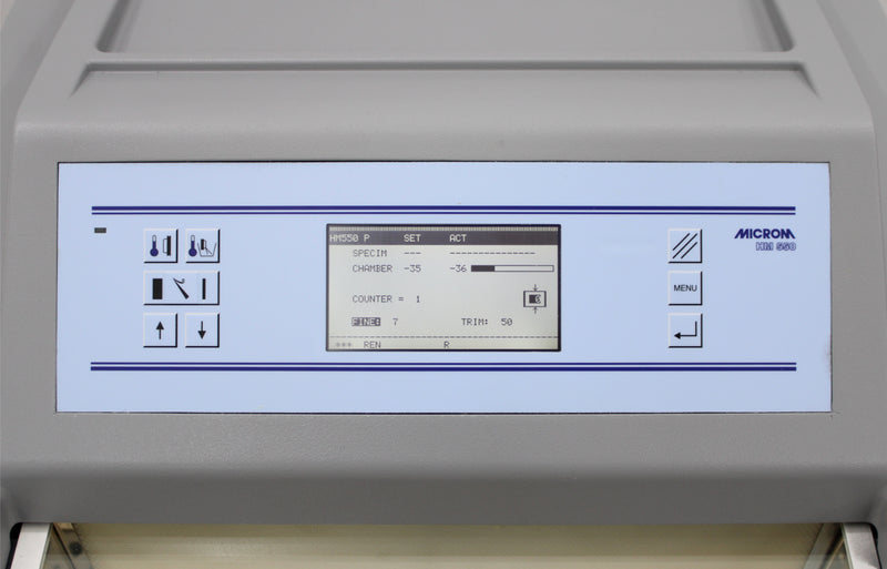 Thermo Scientific Microm HM 550 P Microtome Cryostat Control Panel