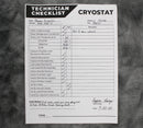 Thermo Scientific Microm HM 525 U Microtome Cryostat Technician Checklist