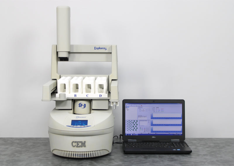 CEM Discover SPD Plus with Activent Microwave Digester and CEM Explorer SPD Plus 24/48 Autosampler