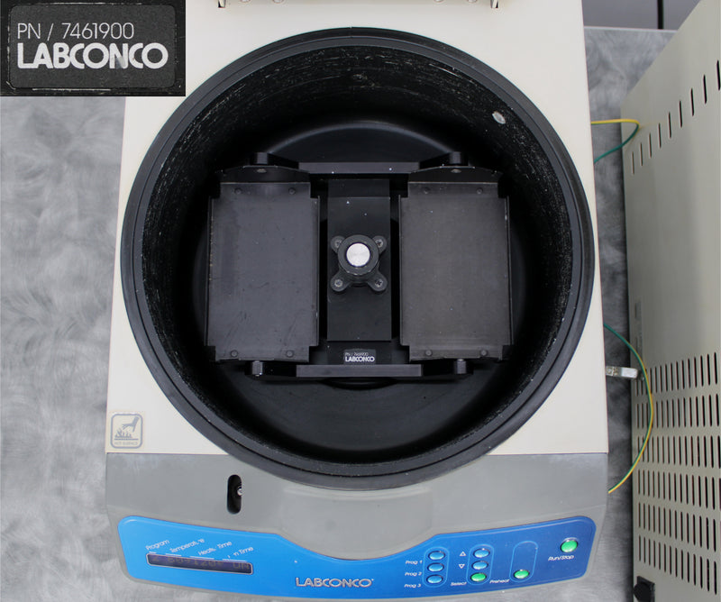 Labconco Acid-Resistant CentriVap Vacuum Concentrator with Cold Trap and Pump