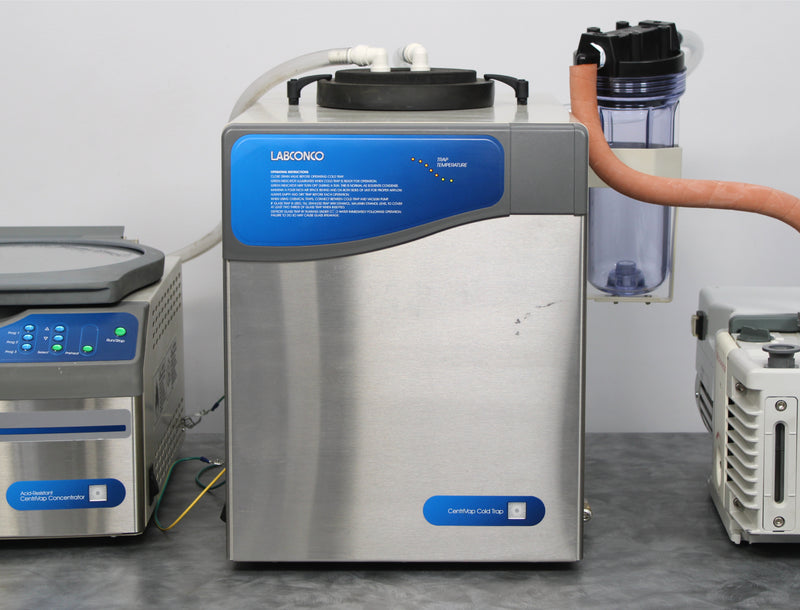 Labconco Acid-Resistant CentriVap Vacuum Concentrator with Cold Trap and Pump