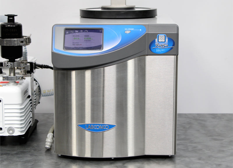 Labconco FreeZone 2.5L -84°C Benchtop Freeze Dryer 710202000 with Vacuum Pump