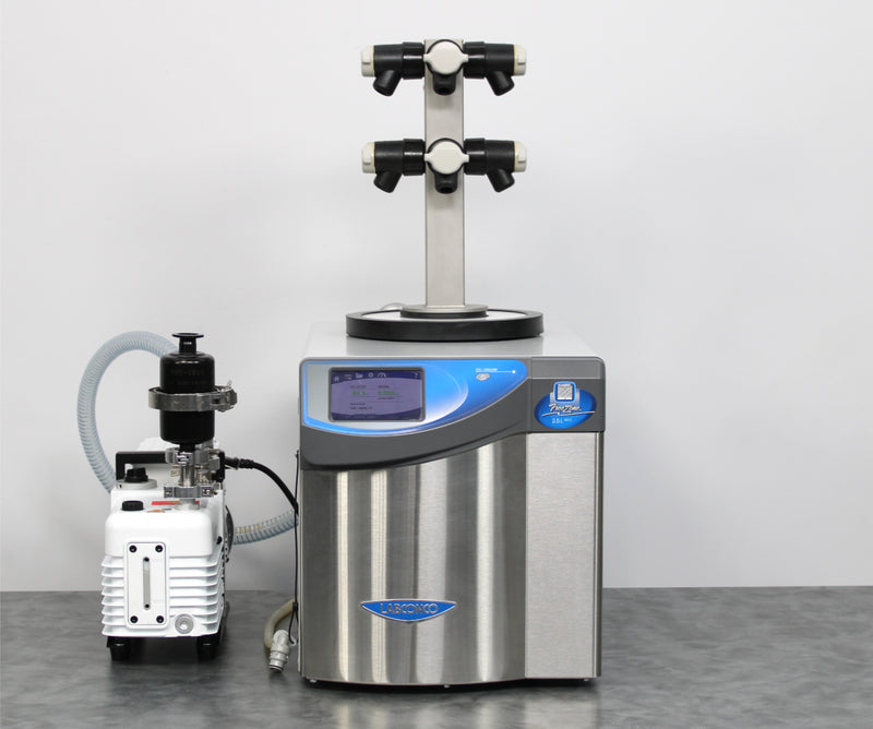 Labconco FreeZone 2.5L -84°C Benchtop Freeze Dryer 710202000 with Vacuum Pump