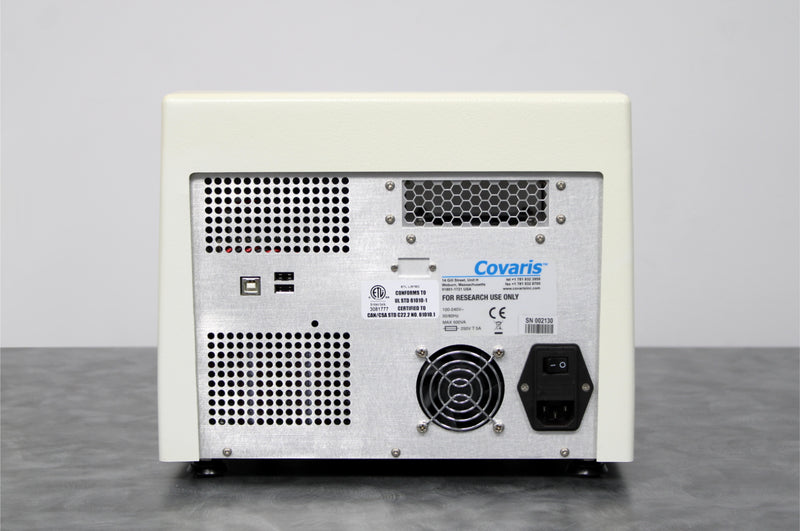 Covaris M220 Focused-Ultrasonicator and Laptop with SonoLab 7