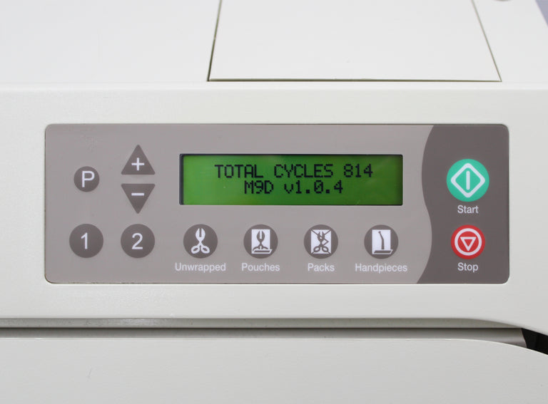 Midmark Ritter M9D AutoClave Automatic Steam Sterilizer M9D-022 and 3 Trays