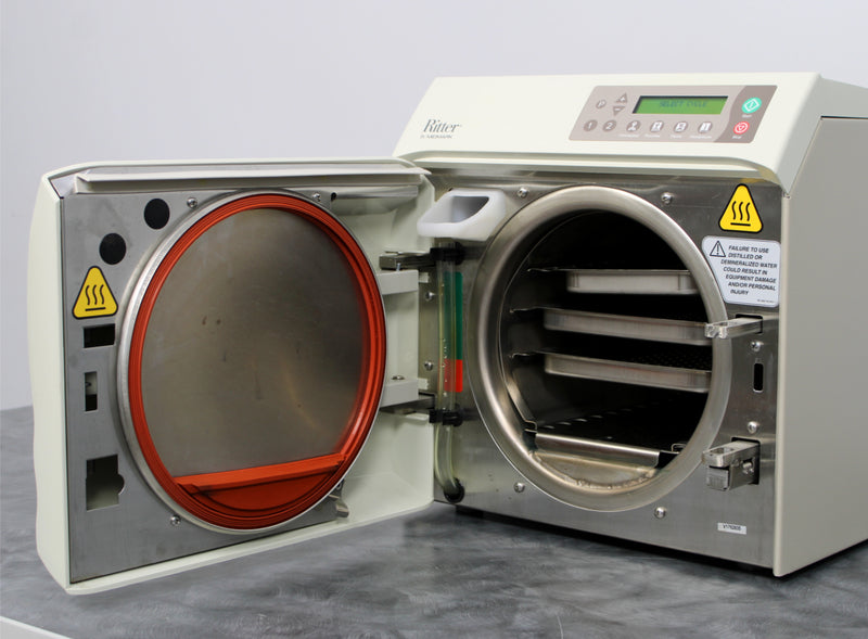 Midmark Ritter M9D AutoClave Automatic Steam Sterilizer M9D-022 and 3 Trays