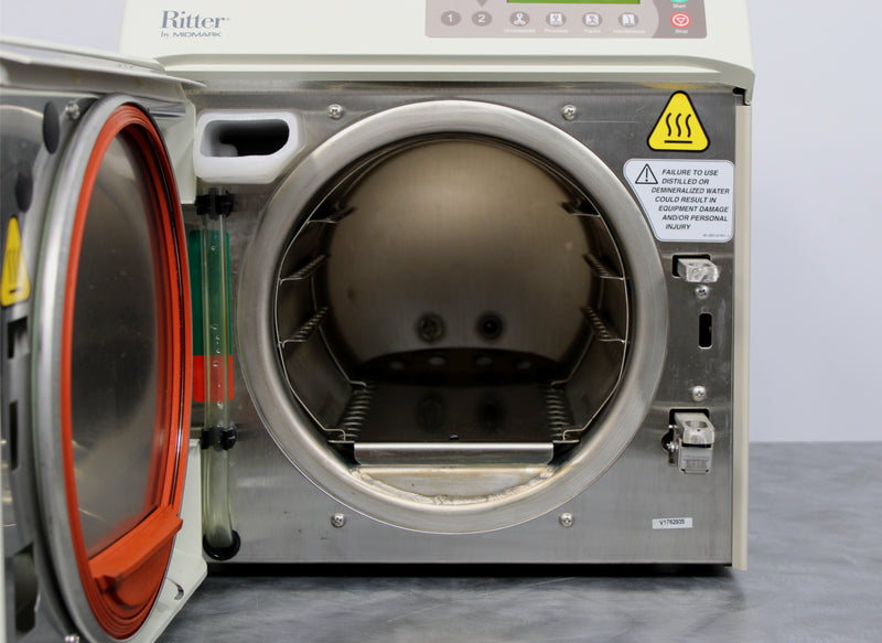 Midmark Ritter M9D AutoClave Automatic Steam Sterilizer M9D-022 and 3 Trays