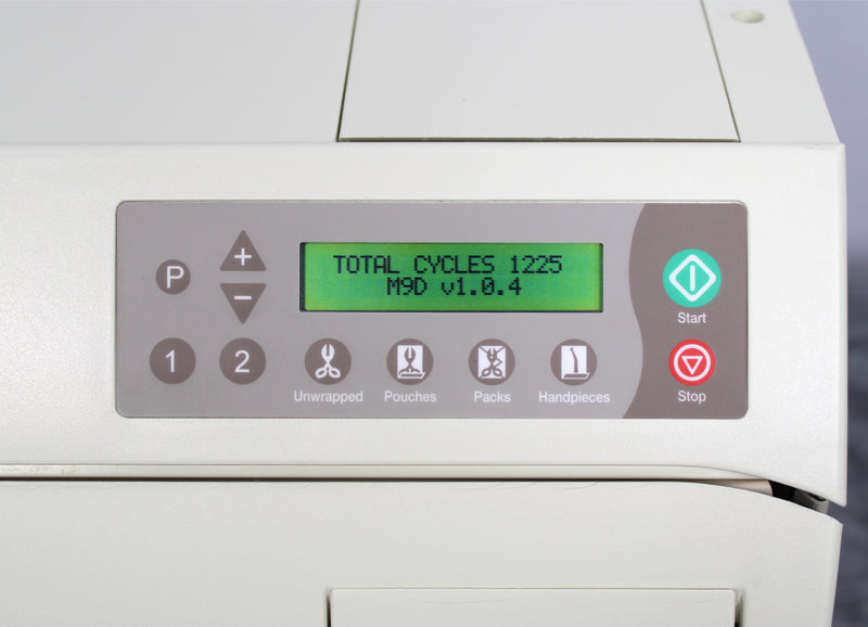 Midmark Ritter M9D AutoClave Automatic Steam Sterilizer M9D-022 with 4 Trays