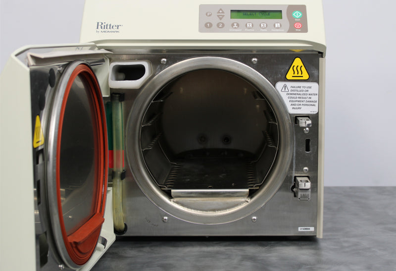 Midmark Ritter M9D AutoClave Automatic Steam Sterilizer M9D-022 with 4 Trays