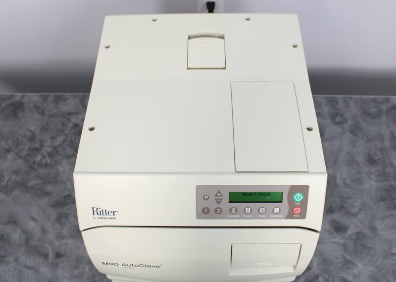 Midmark Ritter M9D AutoClave Automatic Steam Sterilizer M9D-022 with 4 Trays