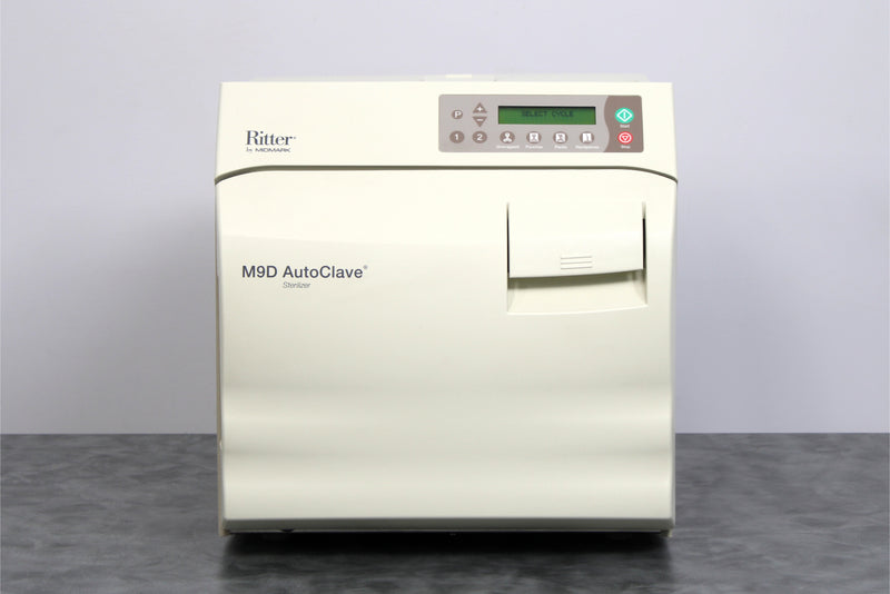 Midmark Ritter M9D AutoClave Automatic Steam Sterilizer M9D-022 with 4 Trays