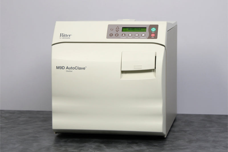 Midmark Ritter M9D AutoClave Automatic Steam Sterilizer M9D-022 with 3 Trays
