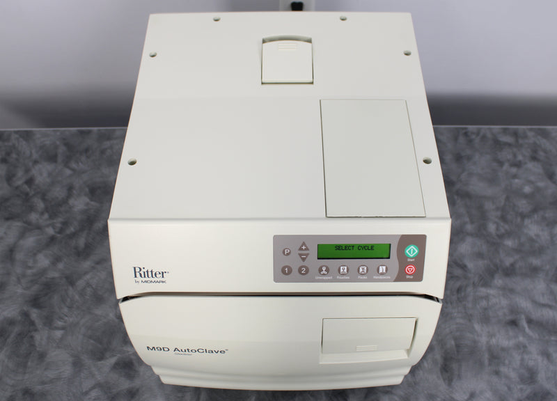 Midmark Ritter M9D AutoClave Automatic Steam Sterilizer M9D-022 with 3 Trays