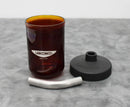 Labconco 7542801 Amber Fast-Freeze Flask 600mL with Cap and SS 45º Adapter