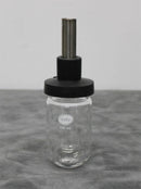 VirTis 150mL Fast-Freeze Lyophilizing Flask with Cap and SS Straight Adapter
